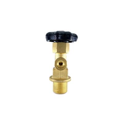 China Long Life Standard High Pressure Cylinder Safety Low Price Brass Valve Oxygen Valve 10-HN0035 for sale