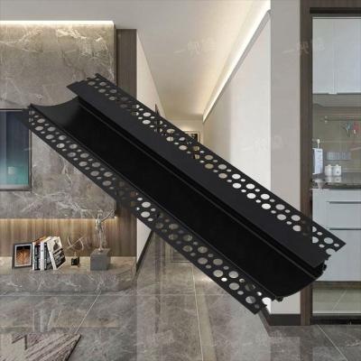 China Radiator Recessed Ceiling Wall Drywall Gypsum Plasterboard Inside Channel LED Alu Exterior Corner Aluminum Profiles for sale