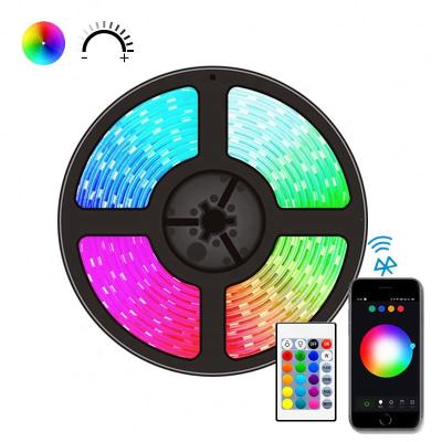 China LANDSCAPE Wifi Control Smart Tira Luces LED 12V 24V SMD 5050 Ws2811 Digital RGB Accessible Dream Color LED Strip for sale