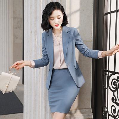 China New Hot Selling Anti-Shrink Women Fashion Skirt Suit High Quality Lady Business Suits 3 Piece Suit for sale