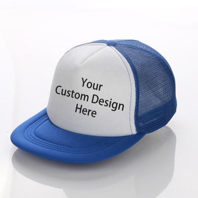 China COMMON High Quality Customized Gunwale Mesh 5 Panel Trucker Hat Sports Hat for sale