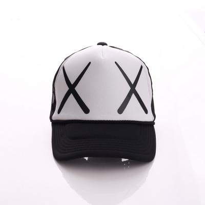 China YUEXING Free Sample 5 Panel Fashion Image COMMON Logo Distressed Trucker Hat for sale