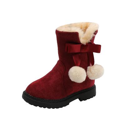 China Other Factory Customized Fashionable Girls' Cotton Winter Boots for sale