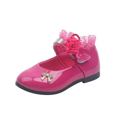 China Breathable wholesale and retail newest girls leather flat shoes kids pageant party shoes/kids shoes/sports shoes for sale