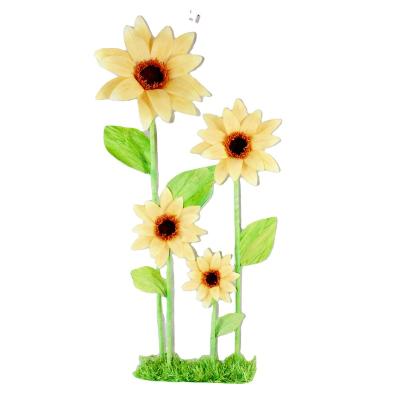 China Factory direct sales EVA hand made flower artificial Easter decorative sunflower for birthday party garden for sale