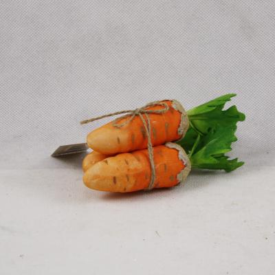 China Artificial Carrot Handcrafted Decorations Simulation Carrot Easter Craft Gift Home Favor Easter for sale