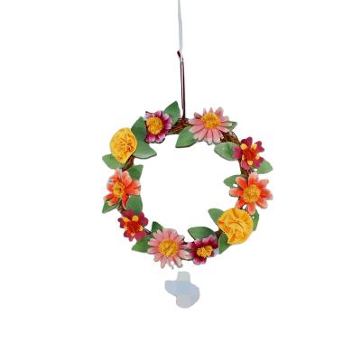 China 2023 handcrafted artificial flower branch of the garland plants layout greenery garden decorative flower for sale