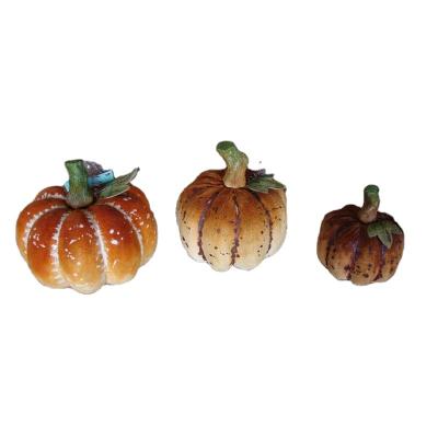 China Foam Promotional Top Quality Modern Home Decor Pumpkin Shape Christmas Decorations for sale