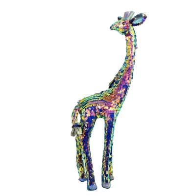 China Hand Made Most Popular Christmas Decorating Cartoon Giraffe Foam Toys Giraffe Decoration for sale