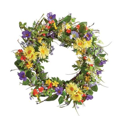 China Wholesale Durable Beautiful Colorful Garland Flower Artificial Flowers Braid For Wedding Decoration Party Home Decoration for sale