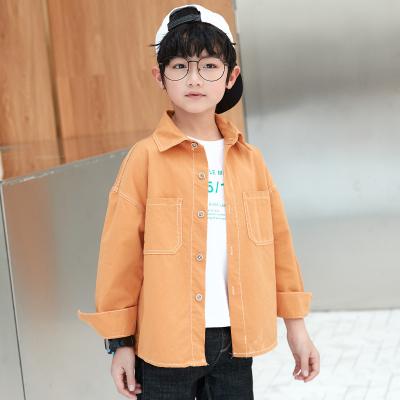 China 2021 New Style Spring Baby Boy QUICK DRY Shirts Kids Long Sleeve Full Sleeve Toddler Shirts Simply for sale