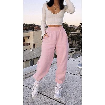 China Anti-wrinkle fashionable women clothing for autumn casual pants set 2021 fashion irregular women outfit ankle banded pants for sale