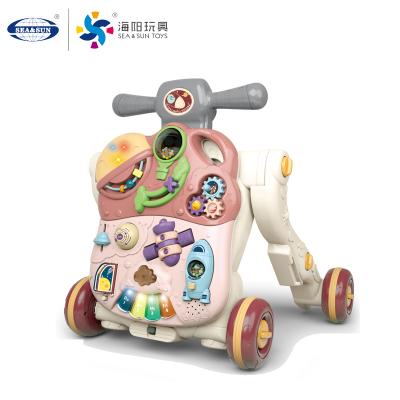 China New product baby toy five-in-one multifunctional baby walker game board 53*39*49CM for sale