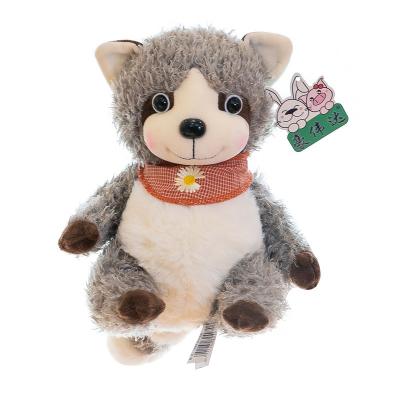 China 2022 Wholesale Eco-friendly Materials New Kawaii Stuffed Toy Plush Little Raccoon Doll Custom Plush Toy Stuffed Animal for sale