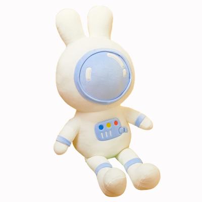 China Hot Selling Creative Space Eco-friendly Material Bunny Babbit Astronaut Doll Plush Toy Bunny Plush Toys Stuffed Animal for sale