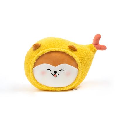 China Soft Plush Toy Animal Stuffed Pillow Dog Cute Eco-friendly Duoai Material 2022 New Lovely PP Cotton Plus Toy for sale