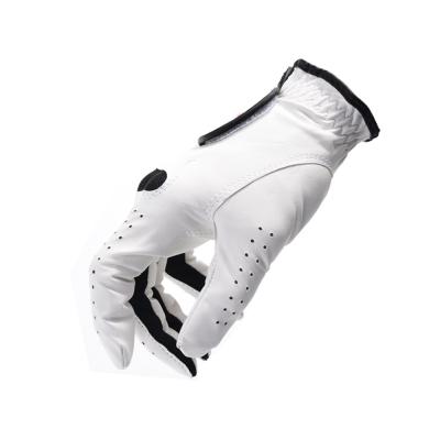 China Customized Classic Feel Golf Glove Custom Printed Golf Gloves Custom Design Golf Gloves for sale