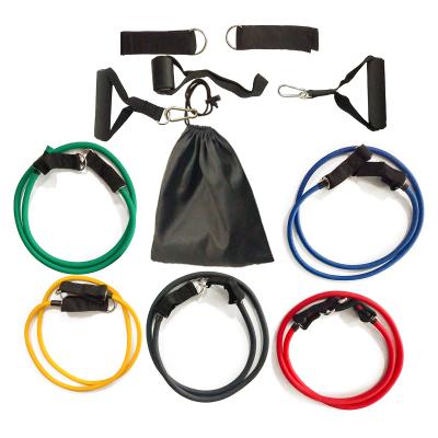 China Natural Materials Resistance Bands Shaping Muscle Stretch Exercise Resistance Bands Training for sale