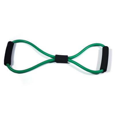 China Natural Materials Muscle Promoter Fitness Expander 8 Shape Resistance Band For Chest Promoter For Workout for sale