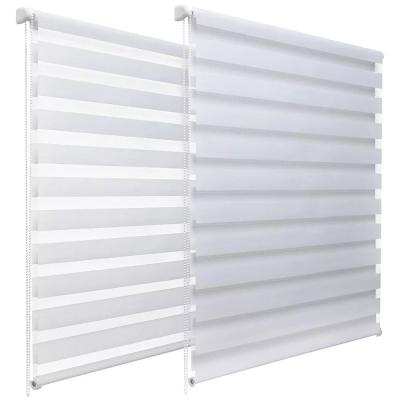 China Light Fit Minizebra Blinds New Custom Day Night Roller Fabric Zebra Zebra Blinds for sale