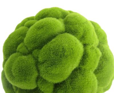 China Environmental New Design 30cm Artificial Moss Grass Topiary Ball For Garden Decor YM-STQ-30B for sale