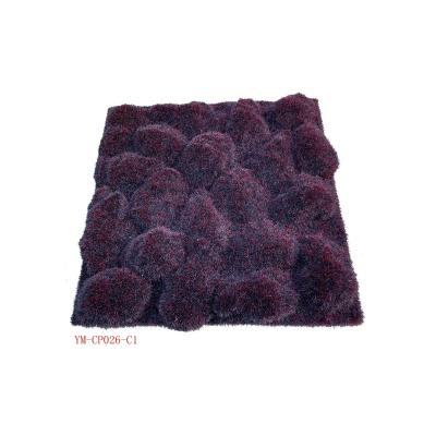 China Environmental high quality indoor color artificial moss carpet in YM-CP026-C1 factory price wholesale for sale