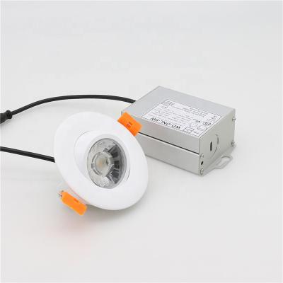 China Residential 3in 4 Inch CCT CRI90 Adjustable Led Gimbal Downlight for sale