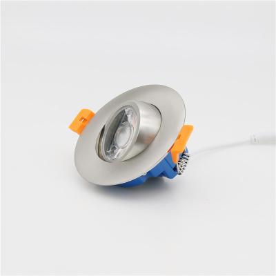 China ETL CE LE TDC 8w 12w Residential Adjustable Dimmable Gimbal Recessed Downlight for sale