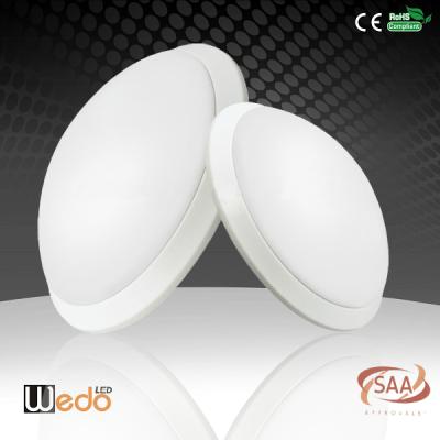 China Emergency+ Outdoor Mounted Auto Sensor Led Flush Mount Ceiling Light , Dimmable CCT 2800K-6500K Round Led Ceiling Light Residential Use Lamp for sale