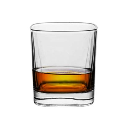 China Tumbler Old Fashioned Food Whiskey Glass Safe Rocks Glass Square Whiskey Tumbler for sale