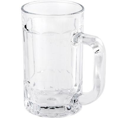 China Eco - Friendly Glass Beer Mug Mug Handles Heavy Beer Stoneware Glass Mugs Beer Glass for sale