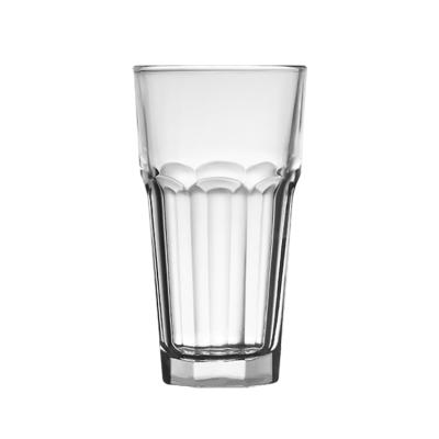 China Gibraltar Drinking Glass Clear Cup Food Ball Tall Safe Octagonal Glass Tumbler Drinking Glasses for sale