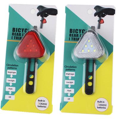 China ABS Bicycle Light Rear Led Bike Light LED Bike Tail Light Luminous Bicycle Rear Cycling Safety: flashligh for sale