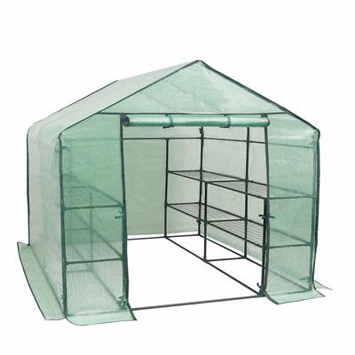 China Easily Assembled L143 x D143 x H195Hot Selling Walk In Greenhouse Portable Greenhouse Garden Flower Walk In Small Green Houses Garden Greenhouses for sale