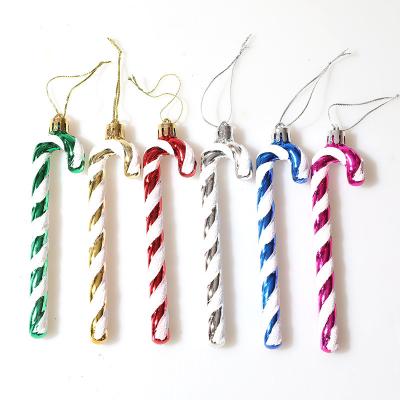 China Christamas Home Decoration Tree Decorations Christmas Tree Hanging Christmas Ornament 6pcs/box Candy Cane for sale