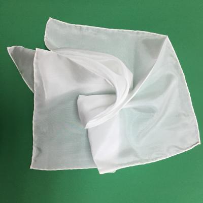 China Comfortable 8mm Habotai Silk 100% White Color Silk Scarves For Painting for sale