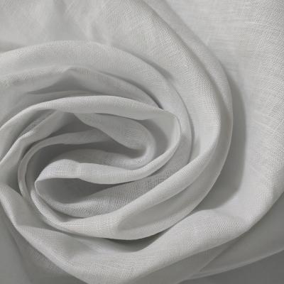 China 100% Organic Organic Linen Fabric Good Quality Pure Linen Natural Fiber for sale