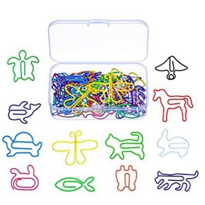 China School Goods High Quality Colorful Clip Creative Animal Shaped Paper Clip For School Office Supply for sale