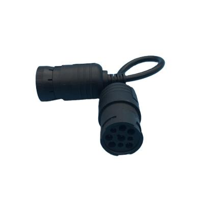 China Universal Read Factory Price J1708 Female To Female J1939 Vehicle Diagnostic Connector Cable for sale