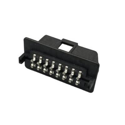 China Customizable Plug 16 Pin J1962 OBD2 Interfejs Male Connector for sale