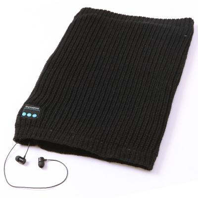 China JOINT Earphone Women Winter Handsfree Music Sleep Knit Beanie Scarf Custom Bluetooth Knitted Wireless Hats Scarf With Earphone for sale