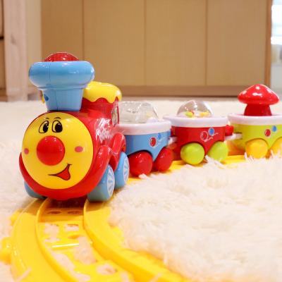 China Toy New Railway Toys Car Parking Set Slot Animal and Best Orbital Train Paradise Toy for sale