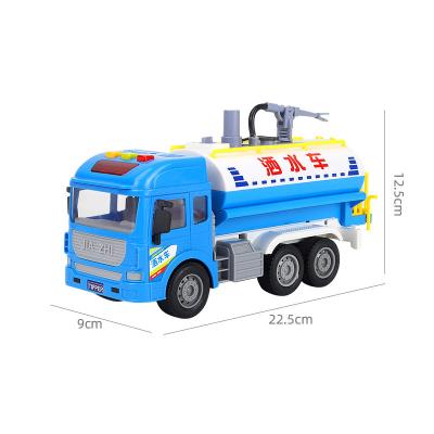 China Preschool Children Play Vehicle Construction Set Vehicles Friction Power Plant Engineering Car Toy Qs Oem /odm Inertia Sliding Car Truck Toy for sale