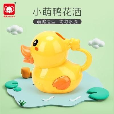 China Eco-friendly Material Cartoon Yellow Duck Beach Pool Shower Water Toy Children Swimming Pool Toys For Children for sale