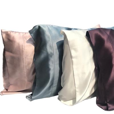 China Non-Toxic Wrap Custom Silk Pillowcase Wholesale Luxury Pillow Cover for sale