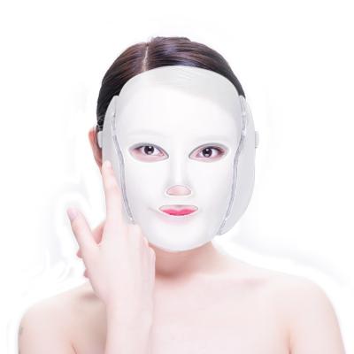 China Shiny Multi-Functional Colorful Led Mask China Factory Factory Leading Face And Neck Full Matrix Beauty Mask Dye Removal Shiny for sale