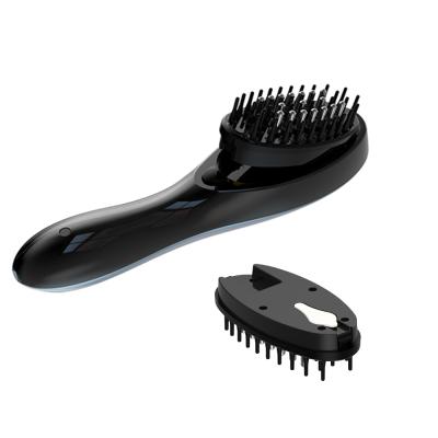 China New Design Comfortable Electric Home Use Applicator Massage Hair Brush Scalp Massage Comb Hair Care Brush for sale