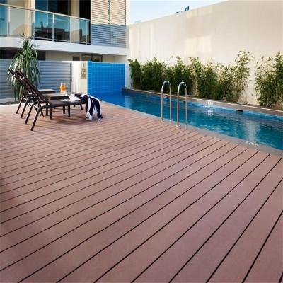 China Modern Outdoor Sports Flooring Outdoor Wooden Floor Garden Wpc Wood Flooring for sale