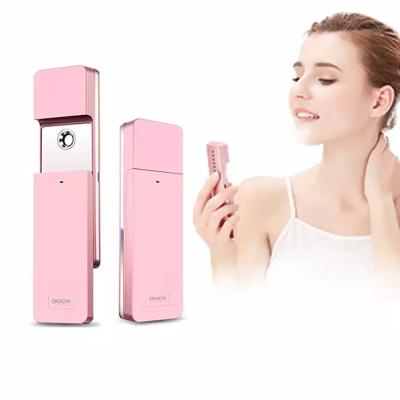 China Beauty 2021 Personal Care USB Rechargeable Nano Moisture Jet Personal Care Facial Mist Sprayer DEEPLY CLEANSING for sale