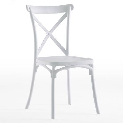 China Stackable Hotel Furniture Stacking Dining Chair Modern Cheap Plastic Chairs for sale